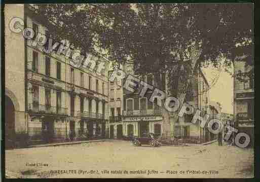 Ville de RIVESALTES Carte postale ancienne