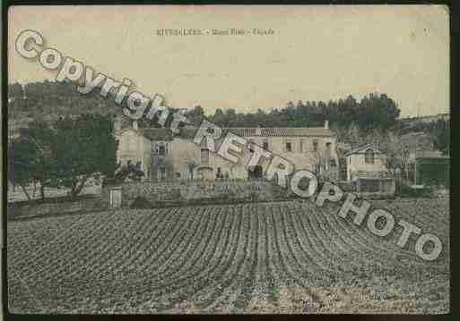 Ville de RIVESALTES Carte postale ancienne