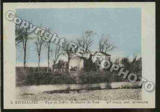 Ville de RIVESALTES Carte postale ancienne