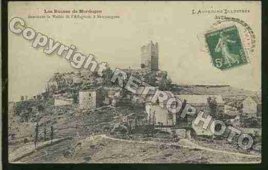 Ville de ROCHEBLANCHE(LA) Carte postale ancienne