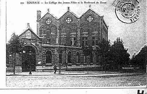 Ville de ROUBAIX Carte postale ancienne