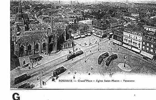 Ville de ROUBAIX Carte postale ancienne