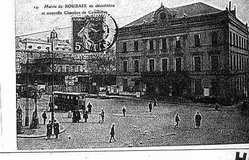 Ville de ROUBAIX Carte postale ancienne