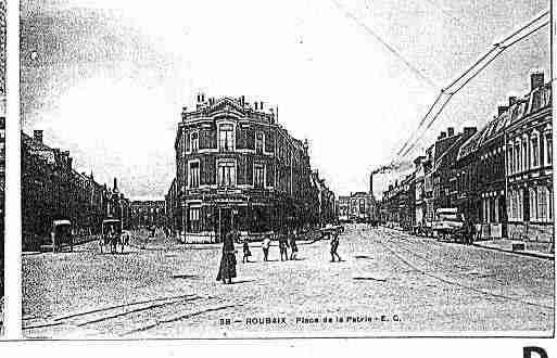 Ville de ROUBAIX Carte postale ancienne