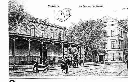 Ville de ROUBAIX Carte postale ancienne