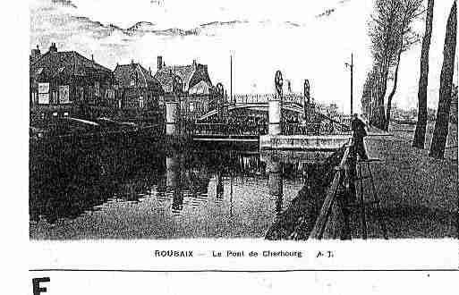 Ville de ROUBAIX Carte postale ancienne