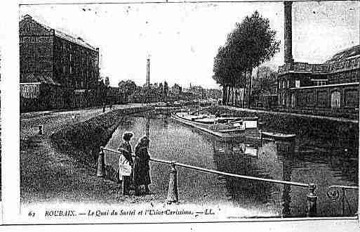 Ville de ROUBAIX Carte postale ancienne