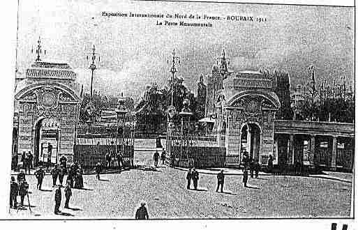 Ville de ROUBAIX Carte postale ancienne