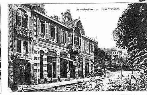 Ville de ROYAT Carte postale ancienne