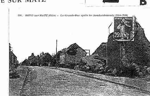 Ville de ROYESURMATZ Carte postale ancienne