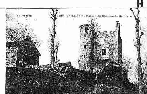 Ville de SAILLANT Carte postale ancienne