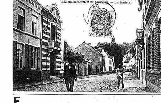 Ville de SAINGHINENMELANTOIS Carte postale ancienne