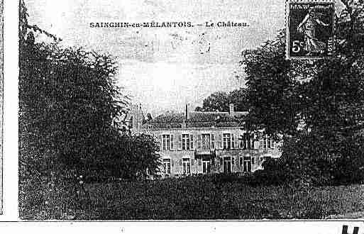 Ville de SAINGHINENMELANTOIS Carte postale ancienne