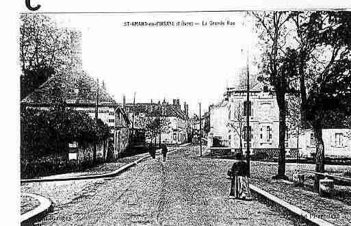 Ville de SAINTAMANDENPUISAYE Carte postale ancienne