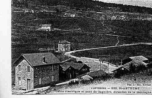 Ville de SAINTANTHEME Carte postale ancienne