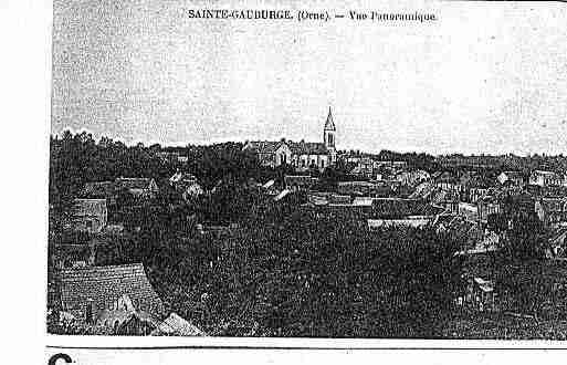 Ville de SAINTEGAUBURGESAINTECOLOMBE Carte postale ancienne