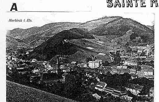 Ville de SAINTEMARIEAUXMINES Carte postale ancienne