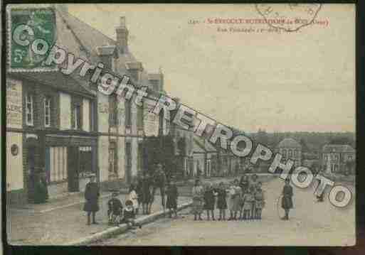 Ville de SAINTEVROULTNOTREDAMEDUBOIS Carte postale ancienne