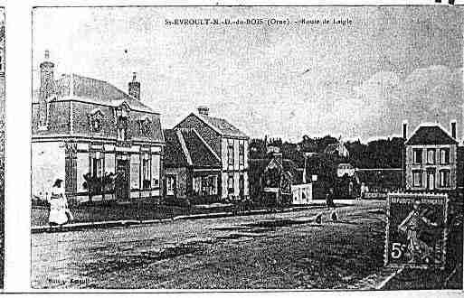 Ville de SAINTEVROULTNOTREDAMEDUBOIS Carte postale ancienne