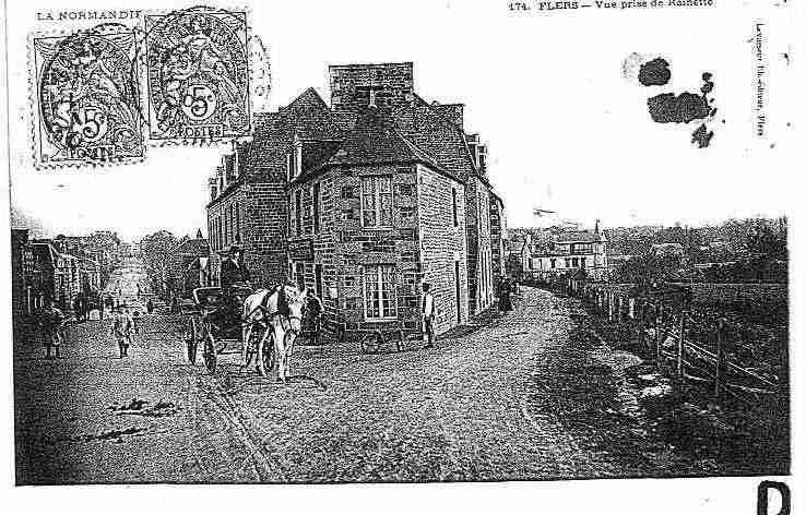 Ville de SAINTGEORGESDESGROSEILLEES Carte postale ancienne