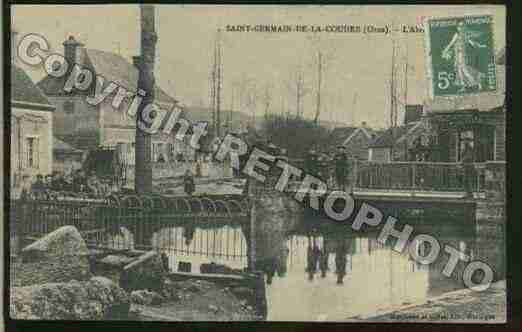 Ville de SAINTGERMAINDELACOUDRE Carte postale ancienne