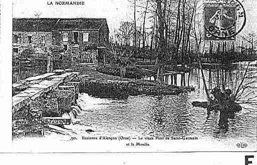 Ville de SAINTGERMAINDUCORBEIS Carte postale ancienne