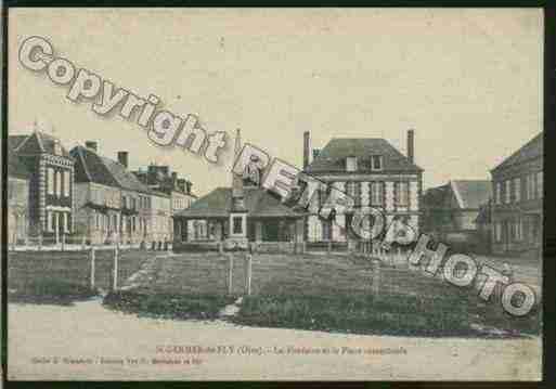 Ville de SAINTGERMERDEFLY Carte postale ancienne