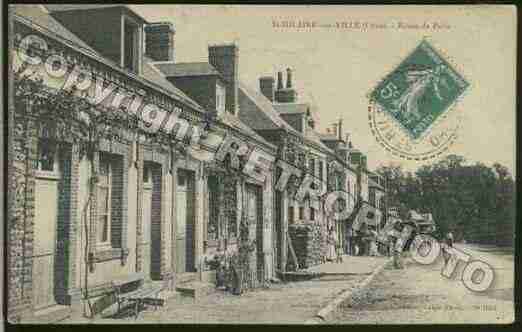 Ville de SAINTHILAIRESURRISLE Carte postale ancienne