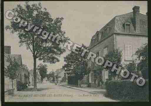 Ville de SAINTHONORELESBAINS Carte postale ancienne