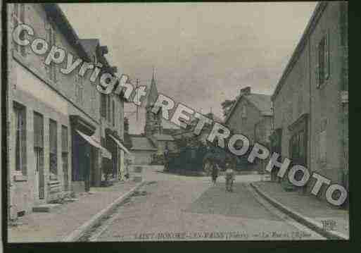 Ville de SAINTHONORELESBAINS Carte postale ancienne