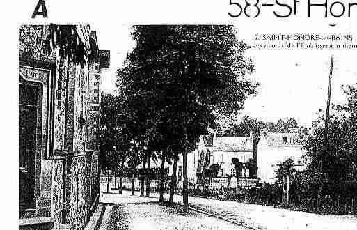 Ville de SAINTHONORELESBAINS Carte postale ancienne