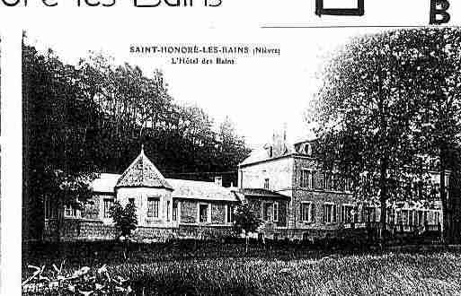 Ville de SAINTHONORELESBAINS Carte postale ancienne