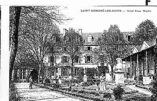 Ville de SAINTHONORELESBAINS Carte postale ancienne