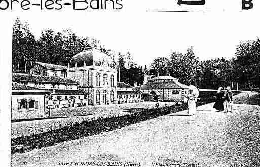 Ville de SAINTHONORELESBAINS Carte postale ancienne