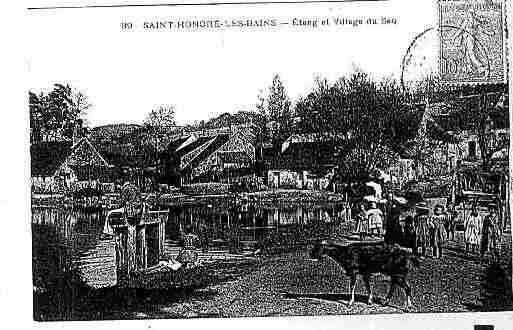 Ville de SAINTHONORELESBAINS Carte postale ancienne