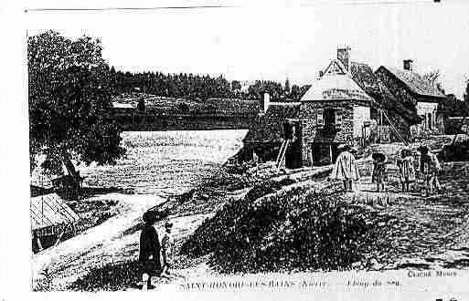 Ville de SAINTHONORELESBAINS Carte postale ancienne