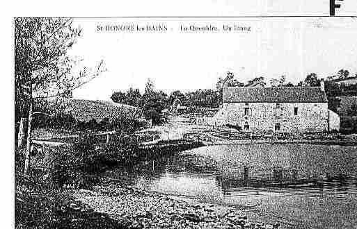 Ville de SAINTHONORELESBAINS Carte postale ancienne