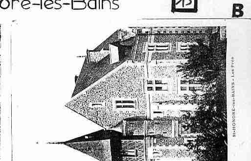 Ville de SAINTHONORELESBAINS Carte postale ancienne