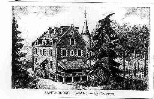 Ville de SAINTHONORELESBAINS Carte postale ancienne