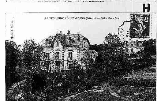 Ville de SAINTHONORELESBAINS Carte postale ancienne