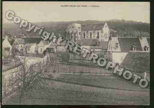 Ville de SAINTJEANAUXBOIS Carte postale ancienne