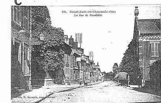 Ville de SAINTJUSTENCHAUSSEE Carte postale ancienne