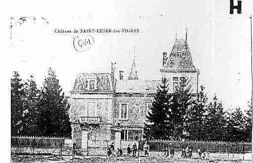 Ville de SAINTLEGERDESVIGNES Carte postale ancienne