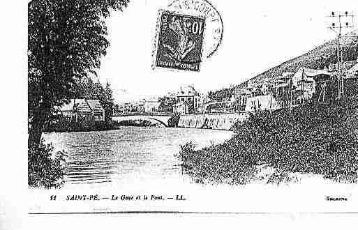 Ville de SAINTPEDEBIGORRE Carte postale ancienne