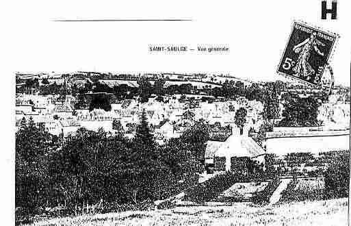 Ville de SAINTSAULGE Carte postale ancienne