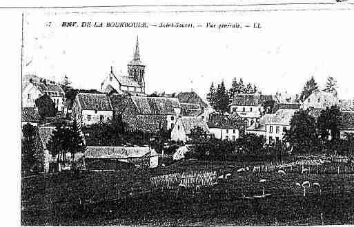 Ville de SAINTSAUVESD\'AUVERGNE Carte postale ancienne