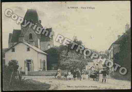 Ville de SAINTVERAIN Carte postale ancienne