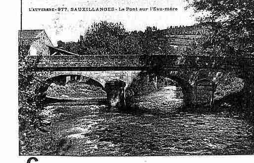 Ville de SAUXILLANGES Carte postale ancienne