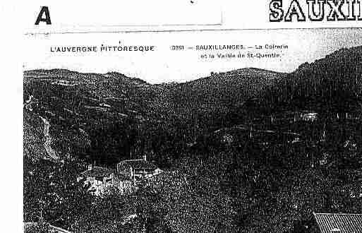 Ville de SAUXILLANGES Carte postale ancienne