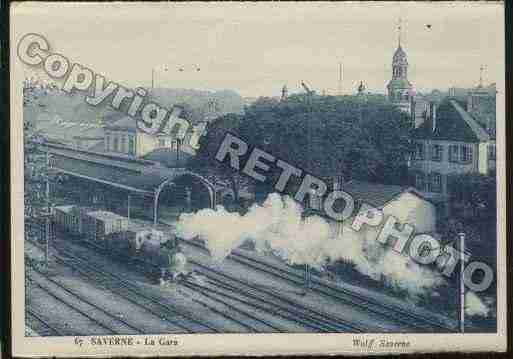 Ville de SAVERNE Carte postale ancienne